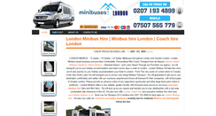 Desktop Screenshot of london-minibus.co.uk